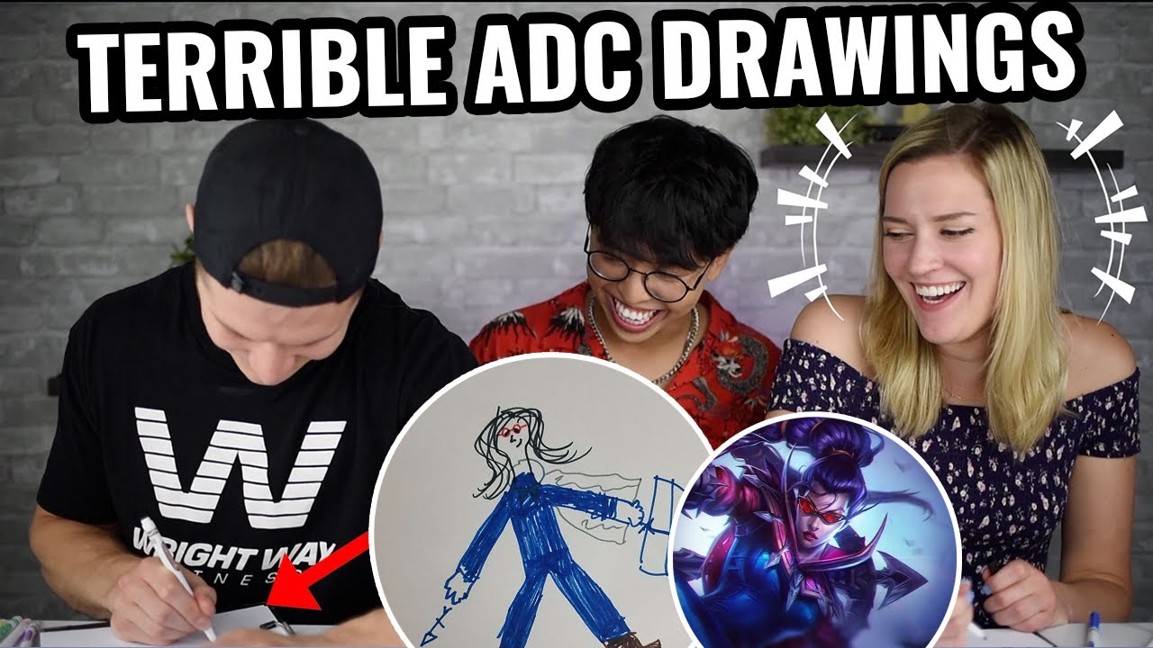 Drawing League of Legends ADC Champions Based of Descriptions | GMineo