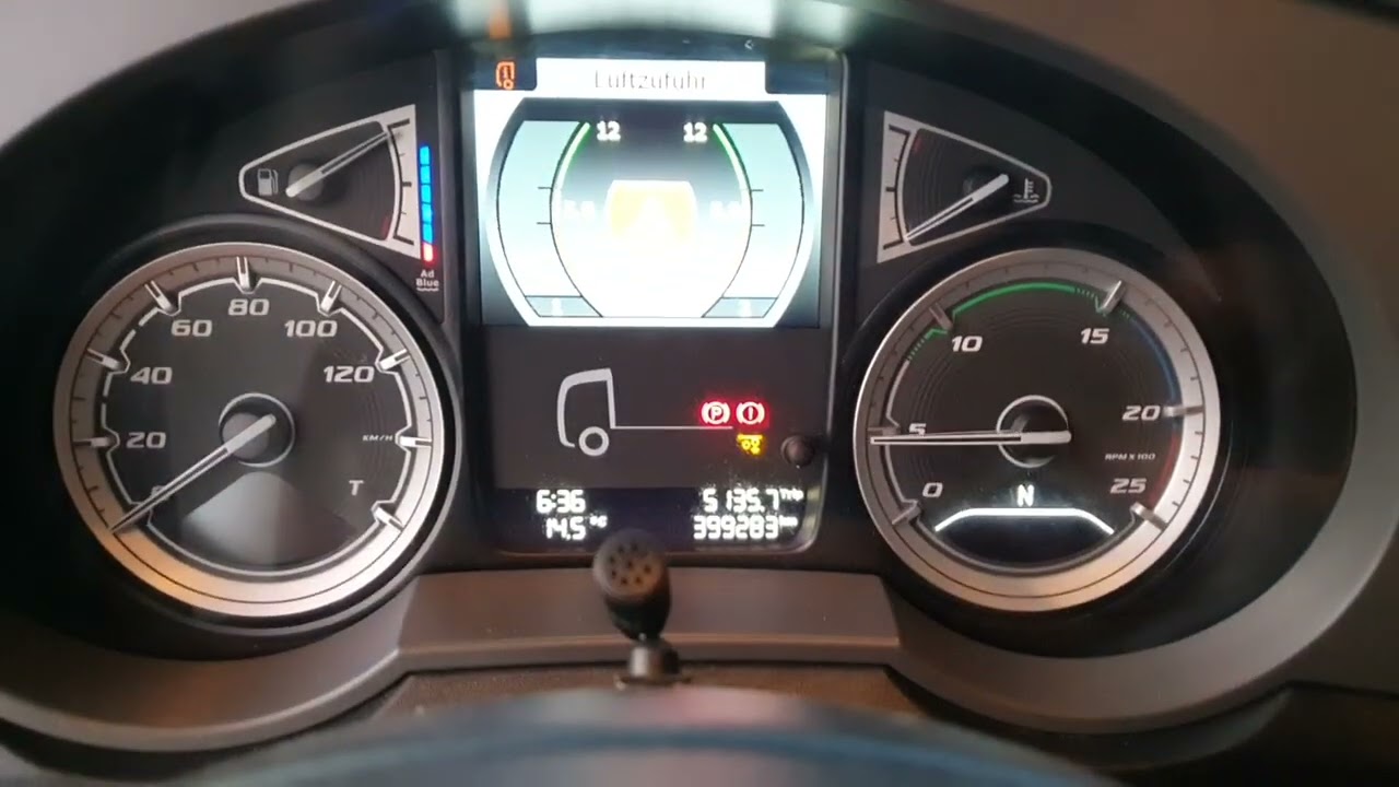 DAF XF106 530 Start Up