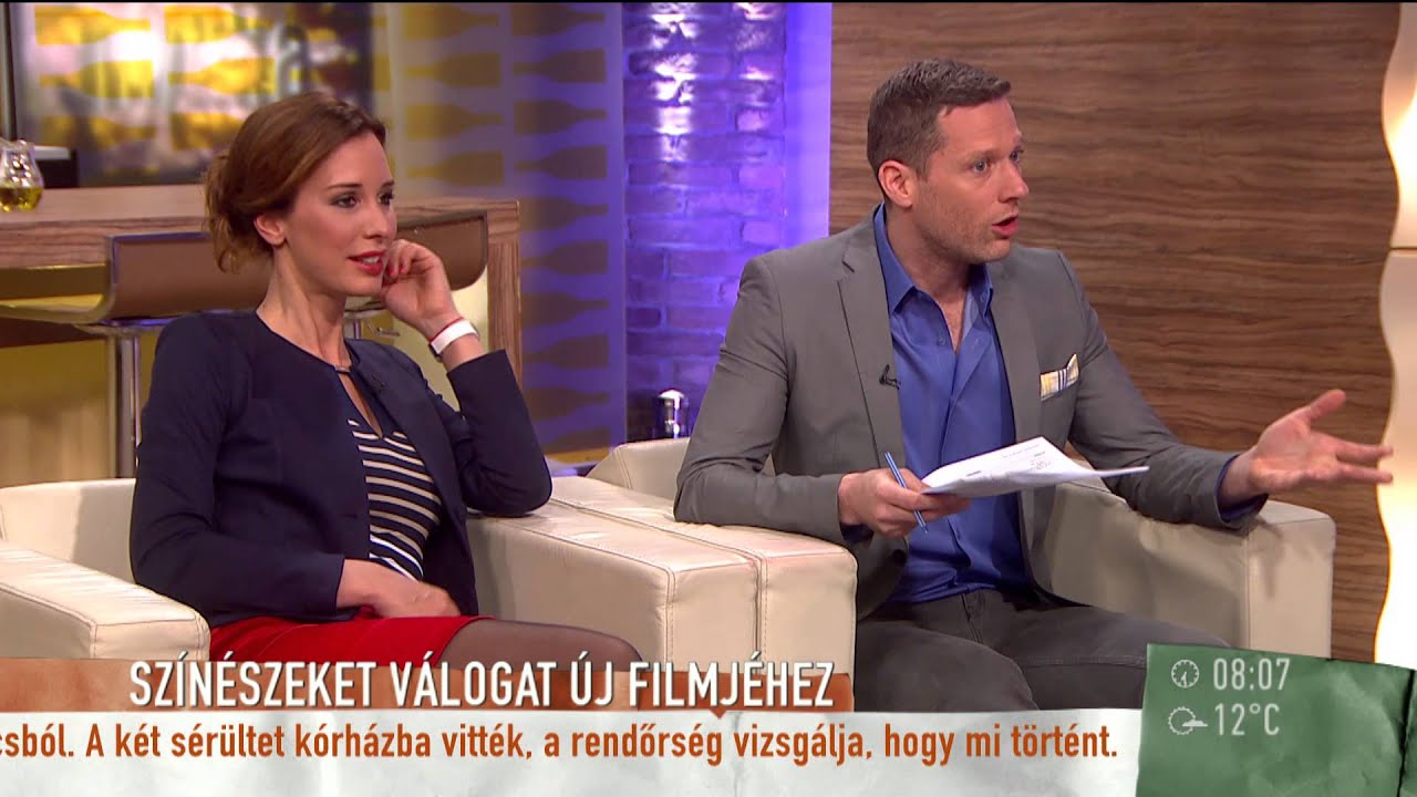 Nyíltan flörtölt egymással Gesztesi és Demcsák élő adásban - 2015.04.24. - tv2.hu/mokka