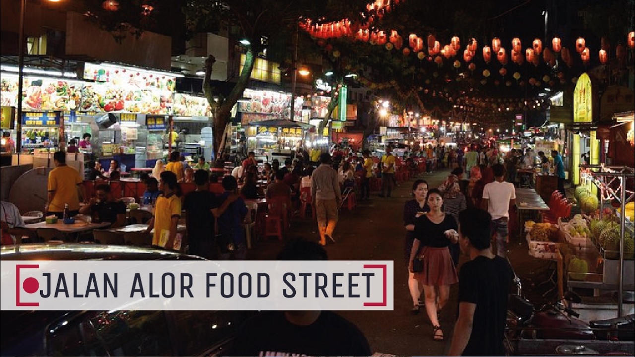 JALAN ALOR FOOD STREET | KUALA LUMPUR, MALAYSIA [4K]