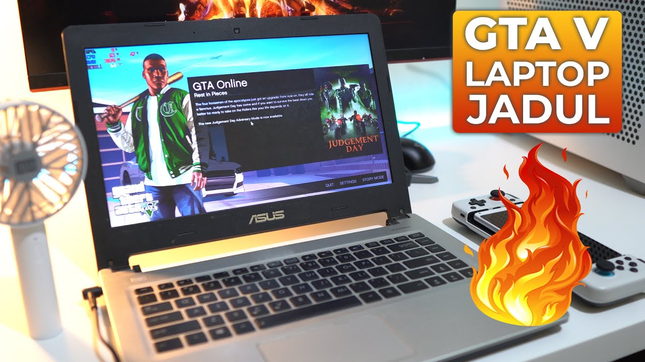 NEKAD! Main GTA V di Laptop Jadul Dual Core RAM 4GB OPTIMIZE Sampai 🔥