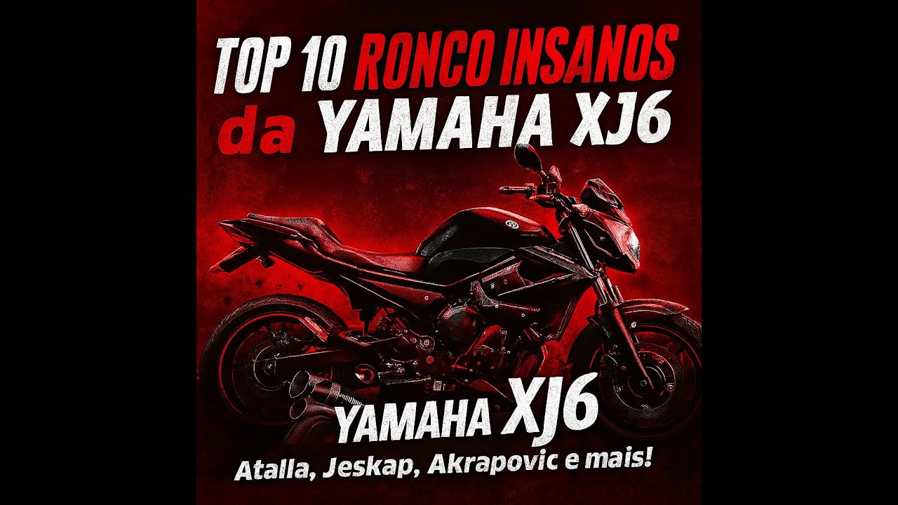 👉 TOP 10 RONCOS INSANOS da Yamaha XJ6 – Atalla, Jeskap, Akrapovic e mais!