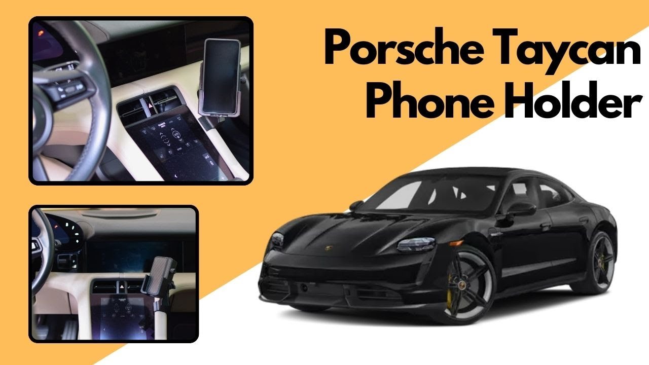 Porsche Taycan Phone Holder Install instructions