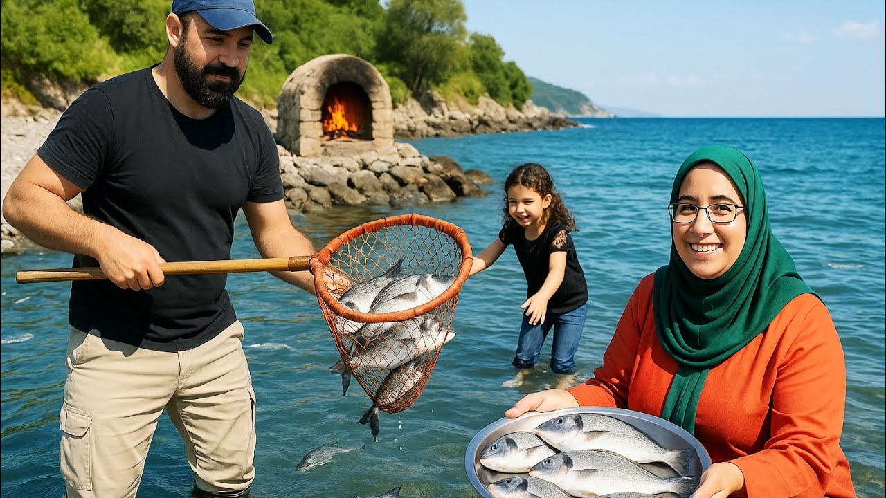 عمل سمك بوري بالردة وبلطي سنجاري بطعم وريحة الفرن البلدي 