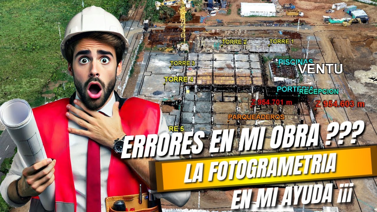 TUTORIAL: FOTOGRAMETRIA EN OBRAS CIVILES (2) Cimentacion chequeos