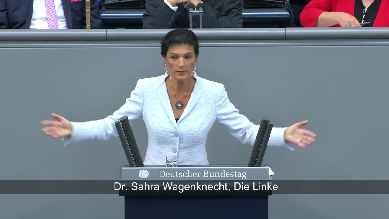 Generalaussprache zur Regierungspolitik - Dr. Sahra Wagenknecht (Die Linke)