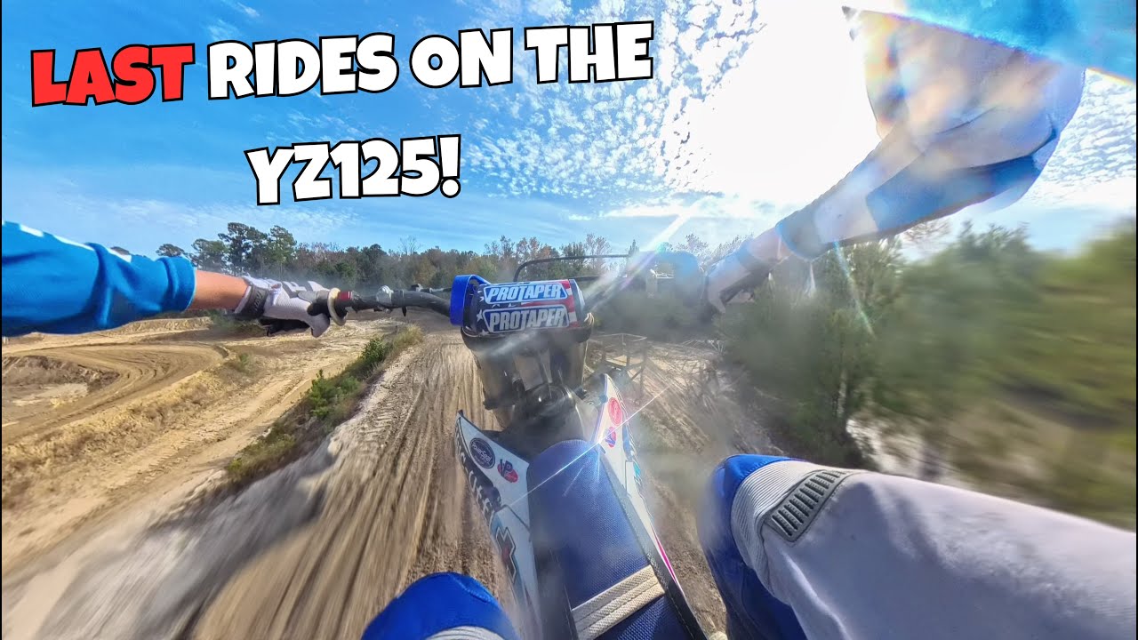 One of The LAST Rides On The YZ125!