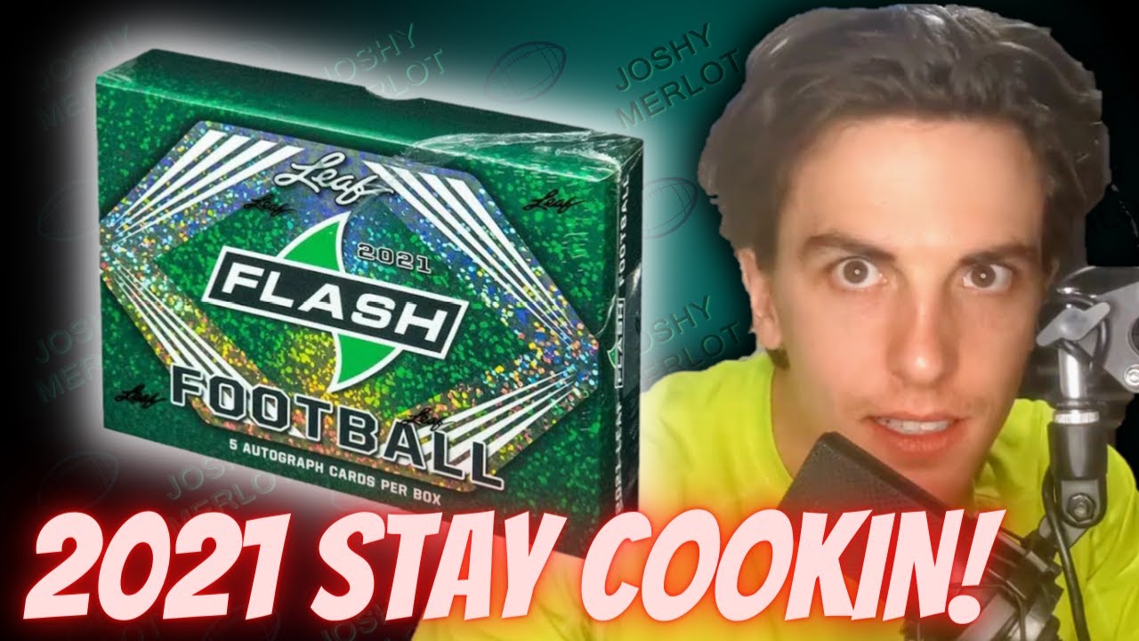 NEW RELEASE! 2021 Leaf Flash Football Hobby Box Unboxing