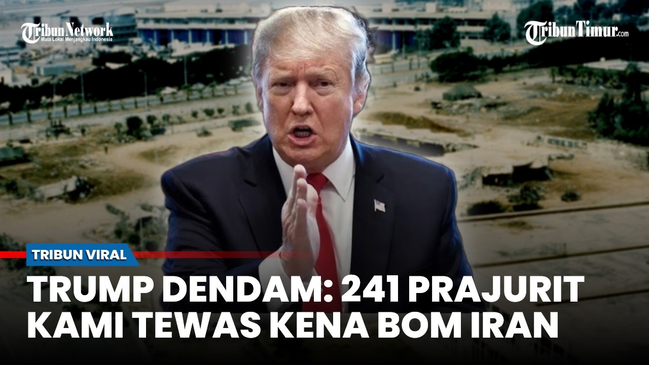 Kala Donald Trump Emosi dan Dendam Perbuatan Iran: 241 Prajurit Kami Tewas di Beirut