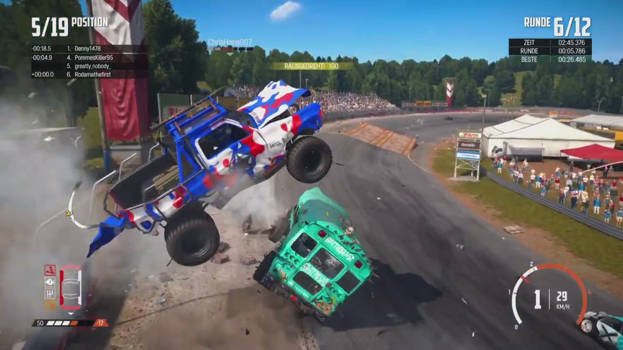 Wreckfest Crash Compilation #1