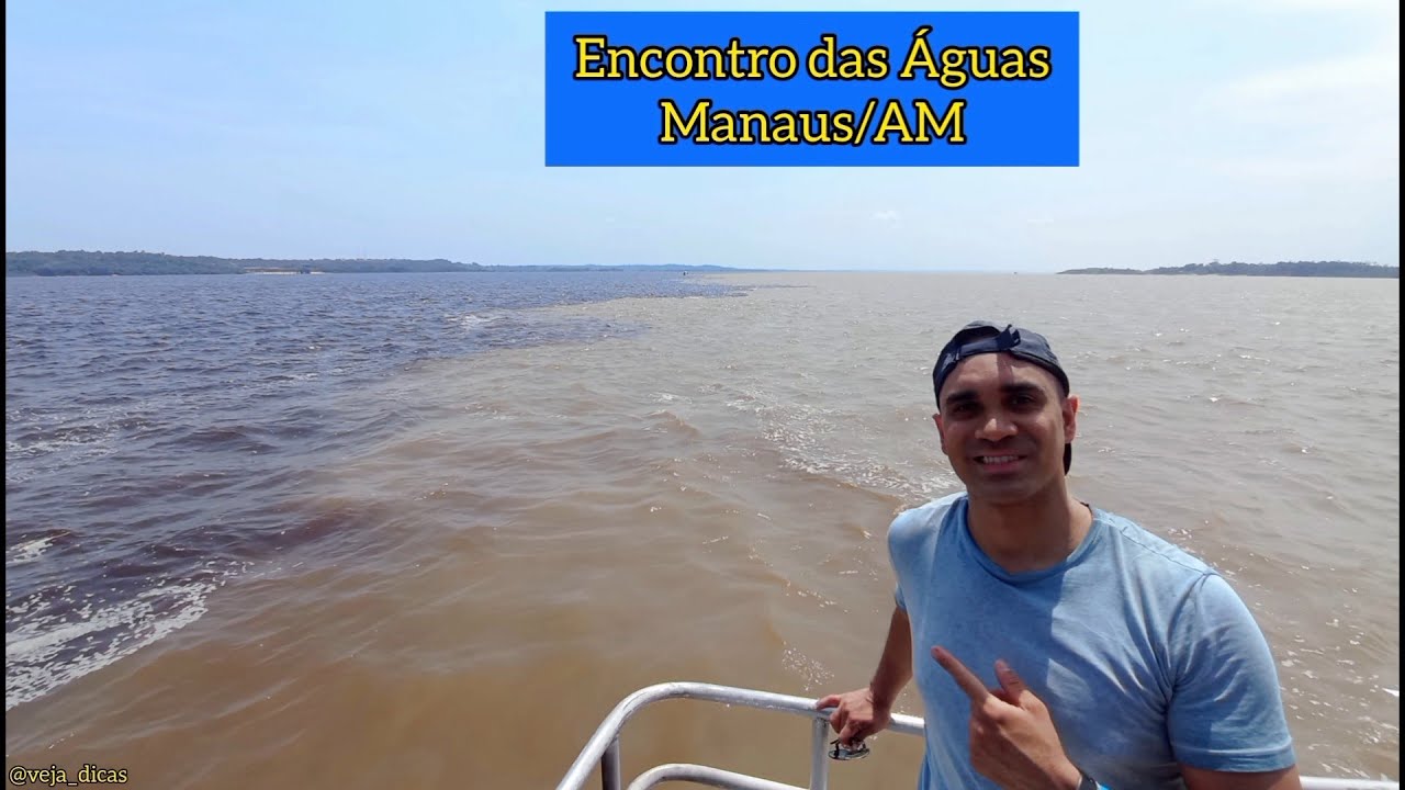 Encontro das Águas | Rios Negro e Solimões - O que fazer em Manaus? Um dos melhores passeios do País