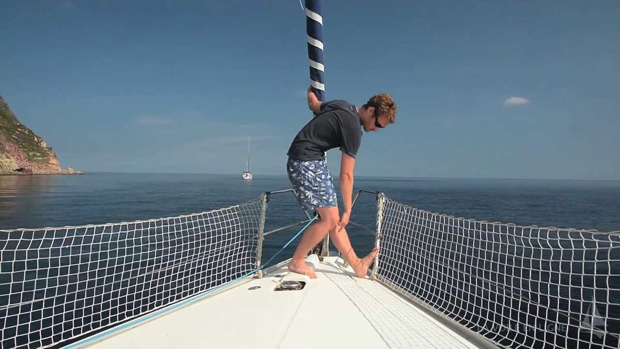 École de voile croisière - les étirements