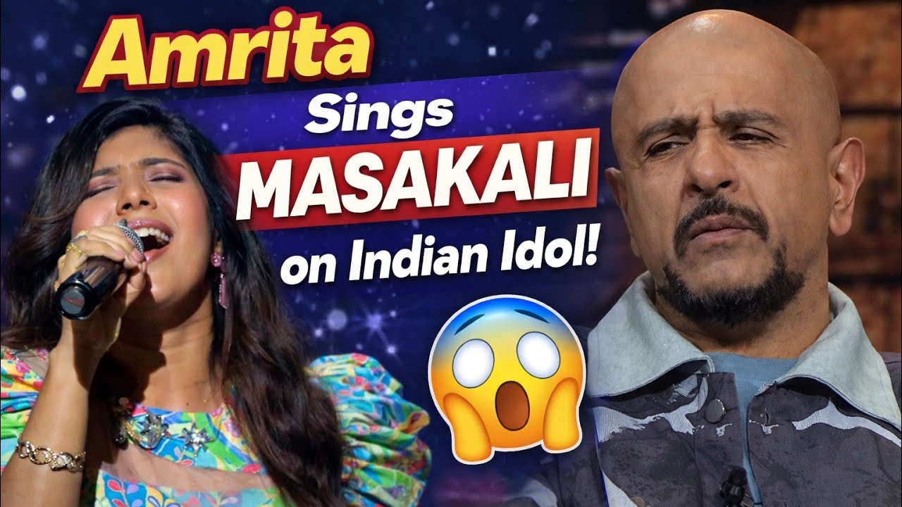 Unbelievable MASAKALI by Amrita 🎤 | Full Reaction & Review| India Idol  Manager Saab Reactions