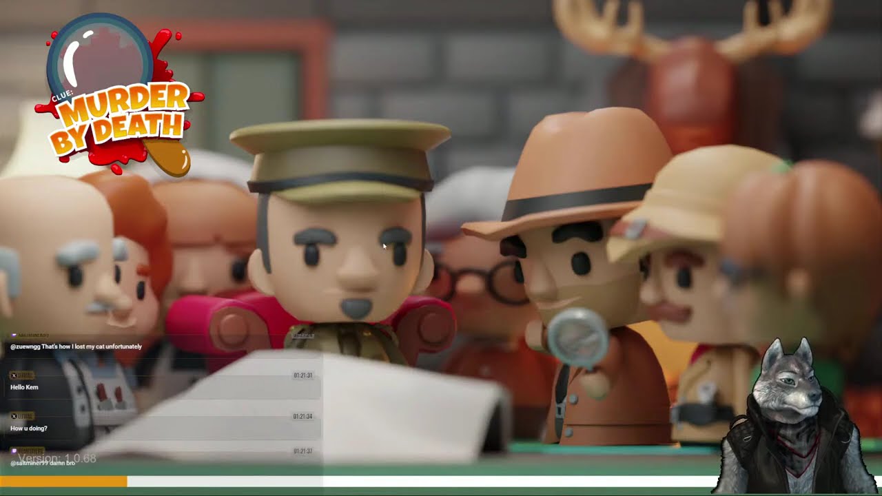 Stream 462: Playing Clue Murder by Death and The Riftbreaker