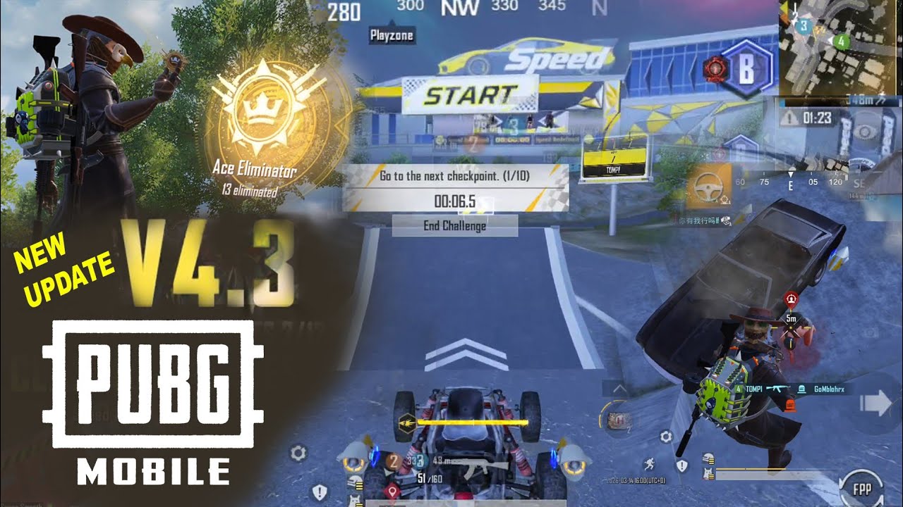 PUBG Mobile Update 4.3 Gameplay | Random Squad WWCD (16 kill)