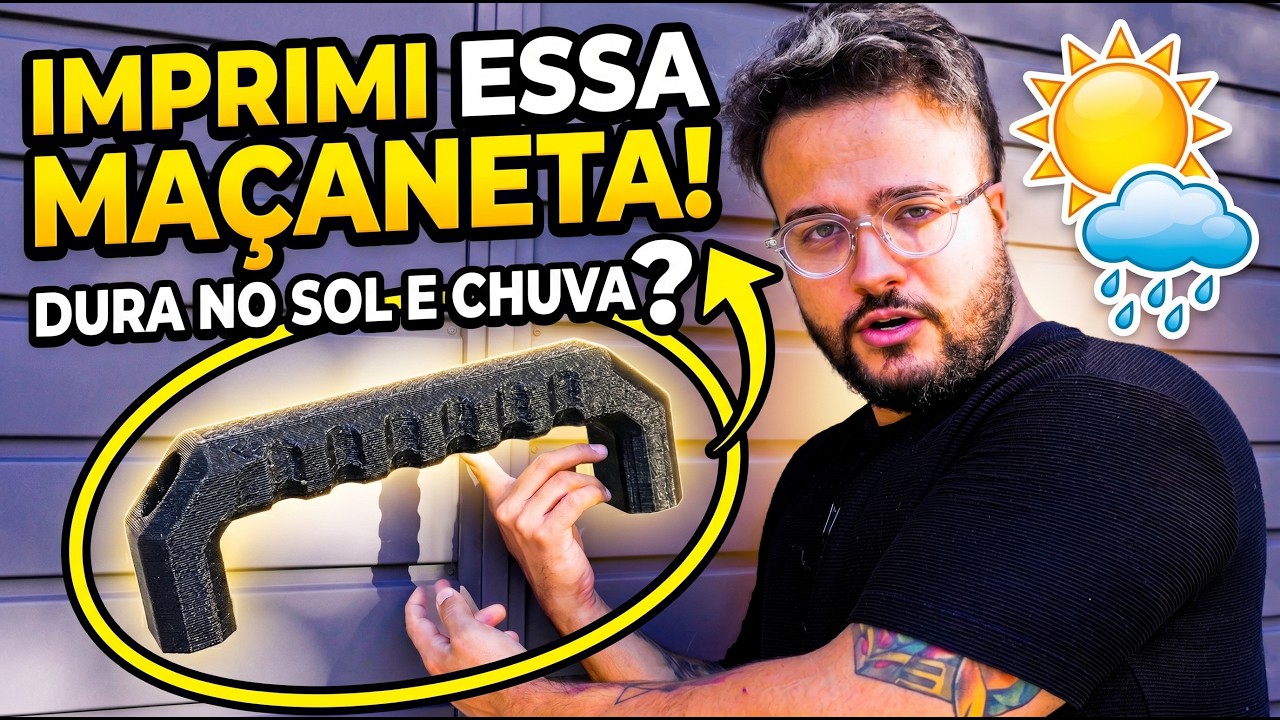 TESTEI OS PRINCIPAIS FILAMENTOS DE IMPRESS&Atilde;O 3D. Qual &eacute; o mais resistente?