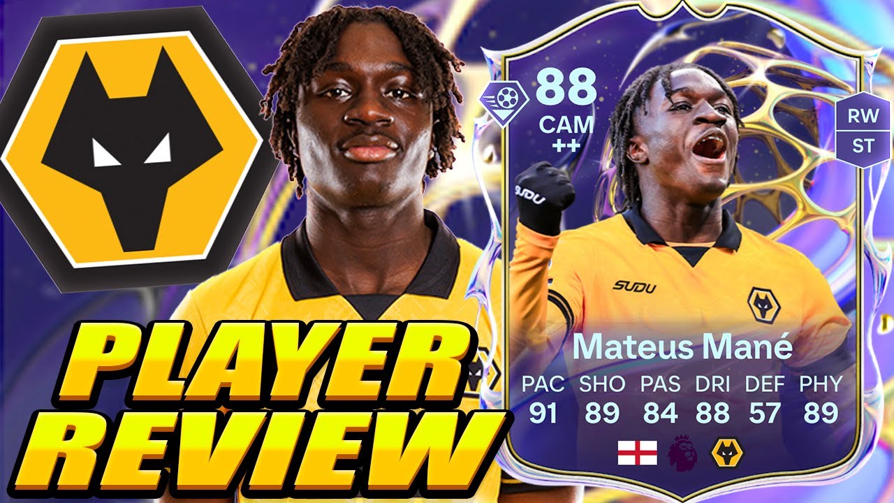 He IS A SILENT GOAL MACHINE&hellip; 🎯🔥 88 Future Stars Man&eacute; Review! 88 Man&eacute; Player Review! Mateus Mane
