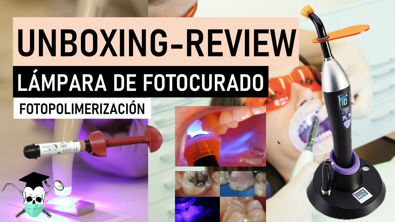 LÁMPARA DE FOTOCURADO LED *Fotopolimerización y Factor C*