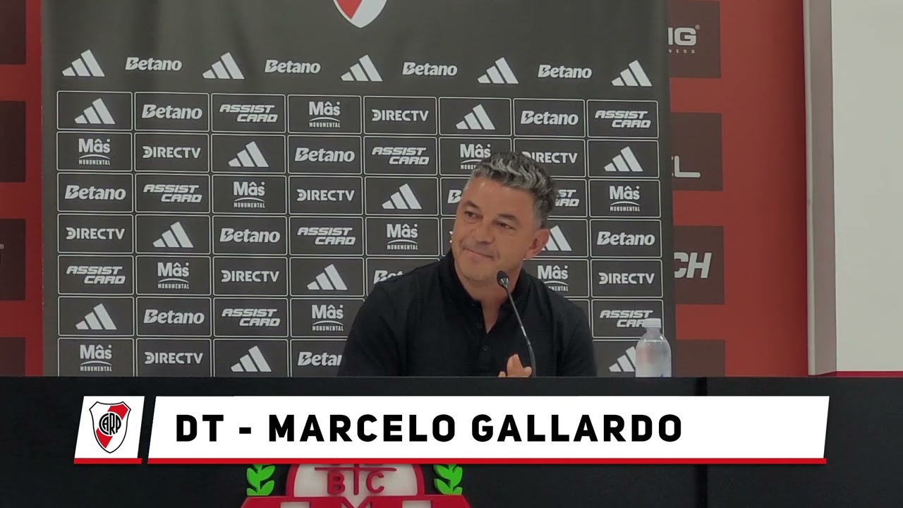🎤 Conferencia de prensa de Marcelo Gallardo, tras el triunfo 1-0 de #River frente a #BarracasCentral