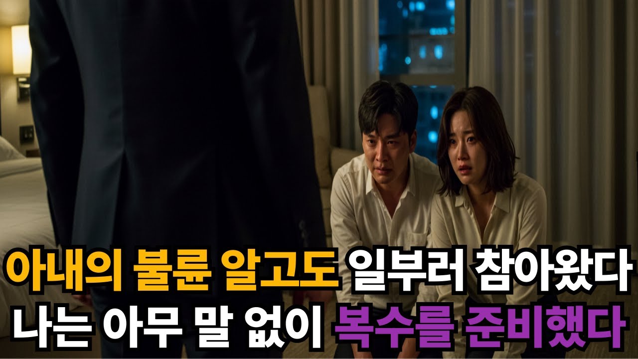 아내의 불륜을 알고도 일부러 참아왔다 나는 아무 말 없이 복수를 준비했다