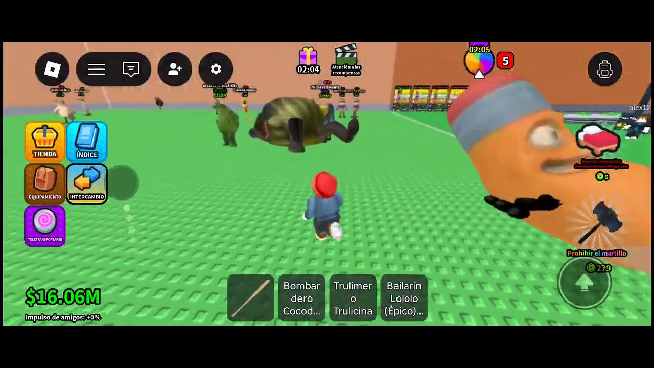 Jugando: no robar los brainots