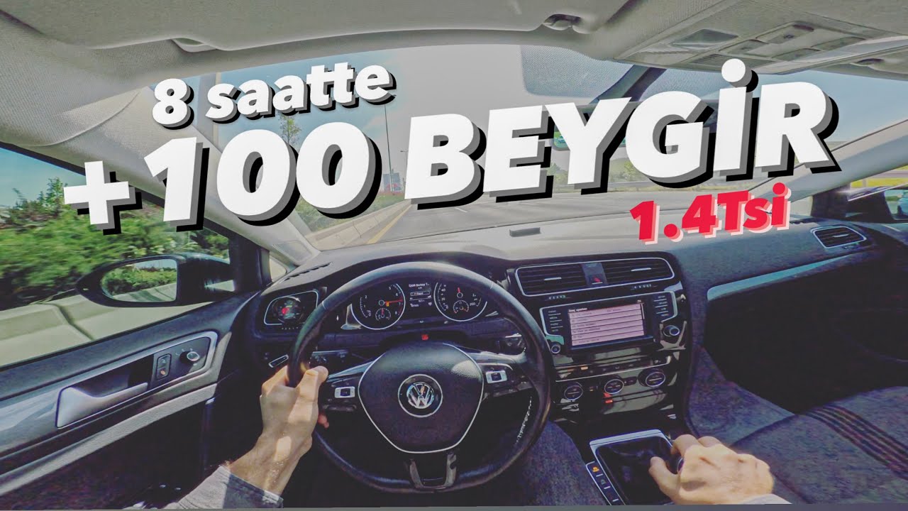 2CR GOLF 7 -  1.4tsi IHI140 Hibrit Setup - Stage3 - 225HP - BÖLÜM 3