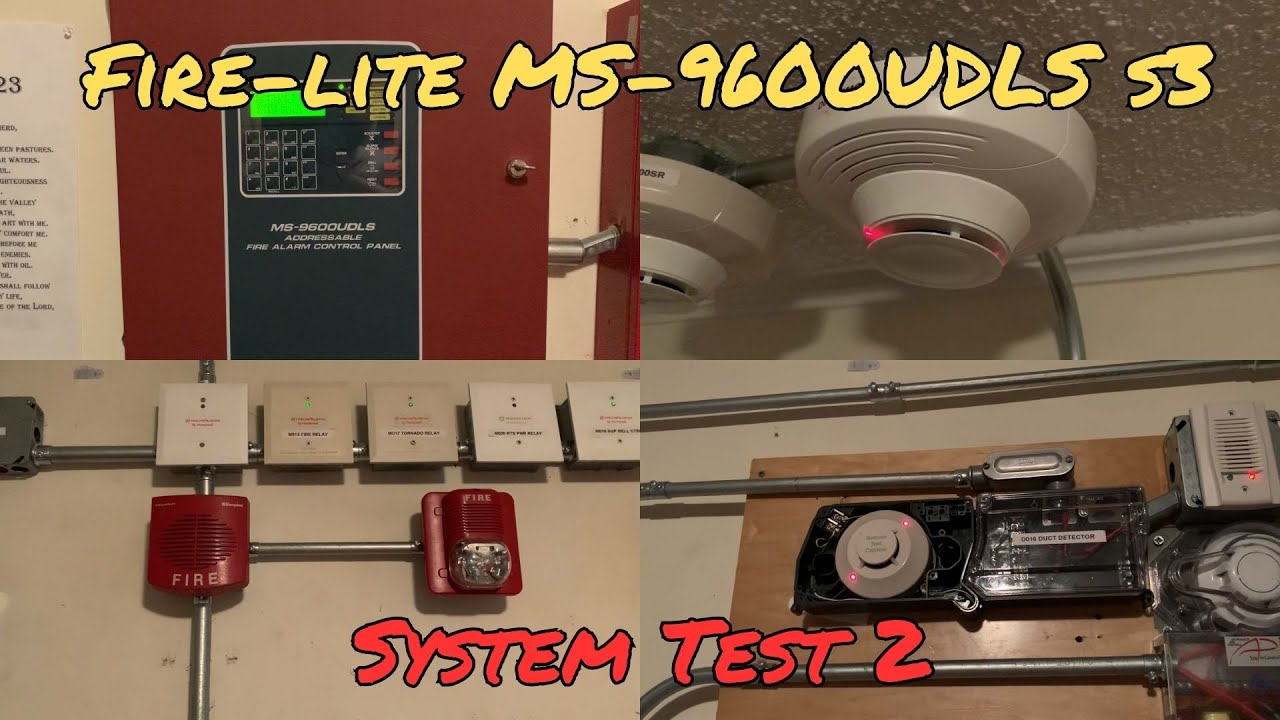 Fire Lite MS 9600UDLS s3 System Test 2 |Requested by Gavin Fire Alarms|