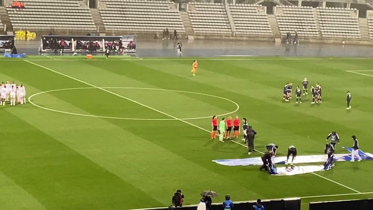 Paris FC - Real Madrid Coup d’envois Stade Charléty ( UEFA Women’s Champions League) 11/02/2026