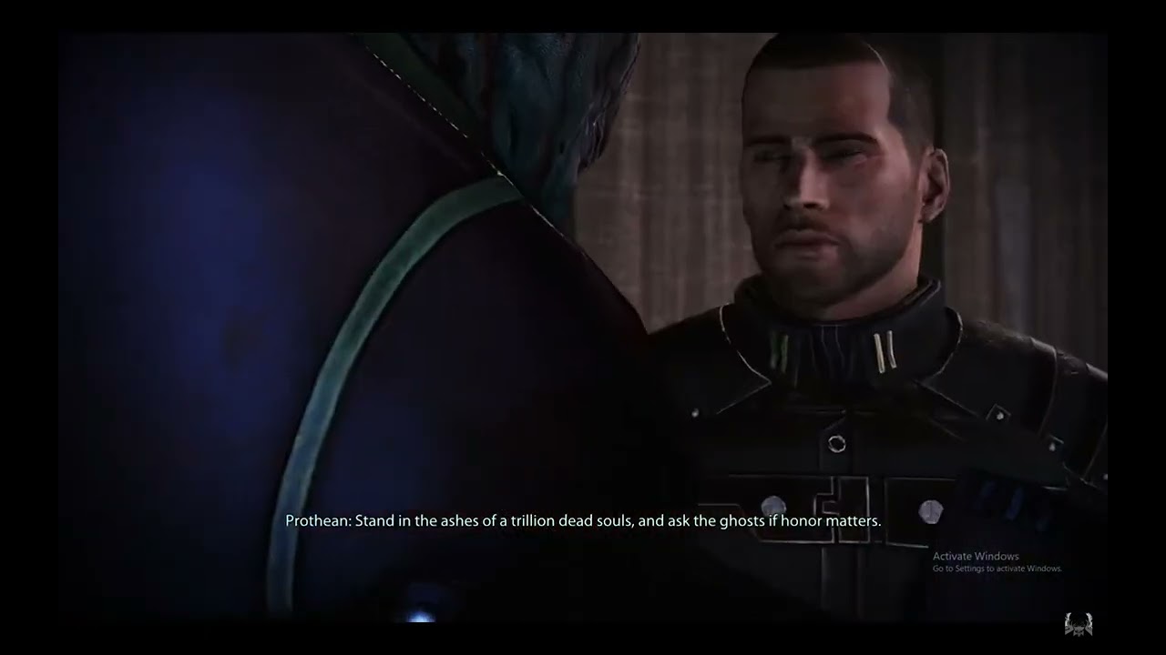 Stand in the ashes of a trillion dead souls and ask the ghosts if honor matters.