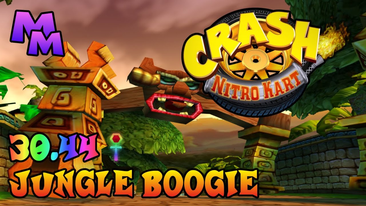Crash Nitro Kart (PS2) - Jungle Boogie Relic Race - 30.44 [PB]