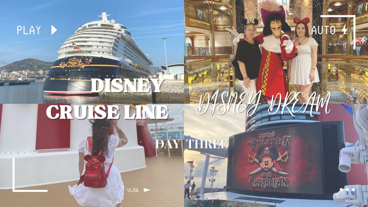 DISNEY DREAM DAY 3 | 4 Night Spain Cruise 2023 🚢✨🐭💘⚓️