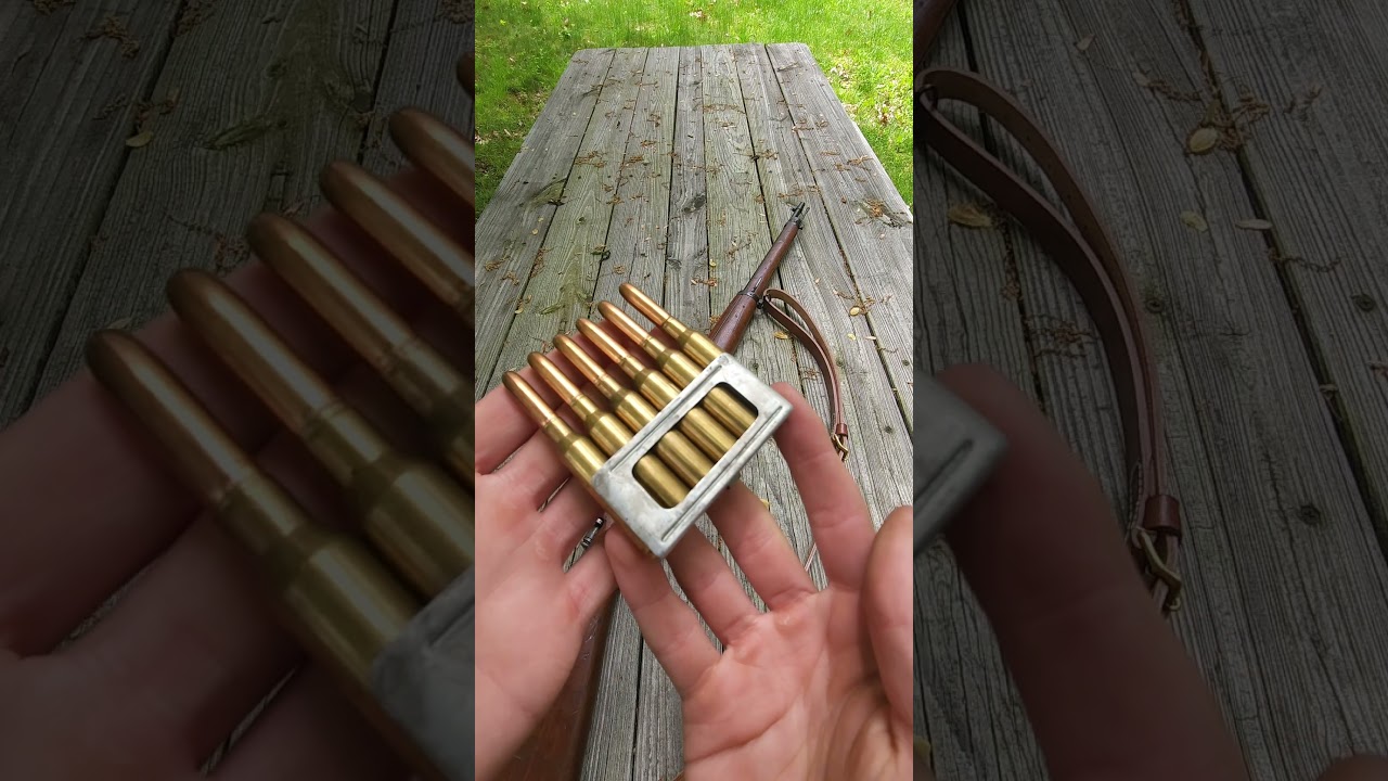 WW2 Italian Carcano M91/41 Reload POV #ww2 #history