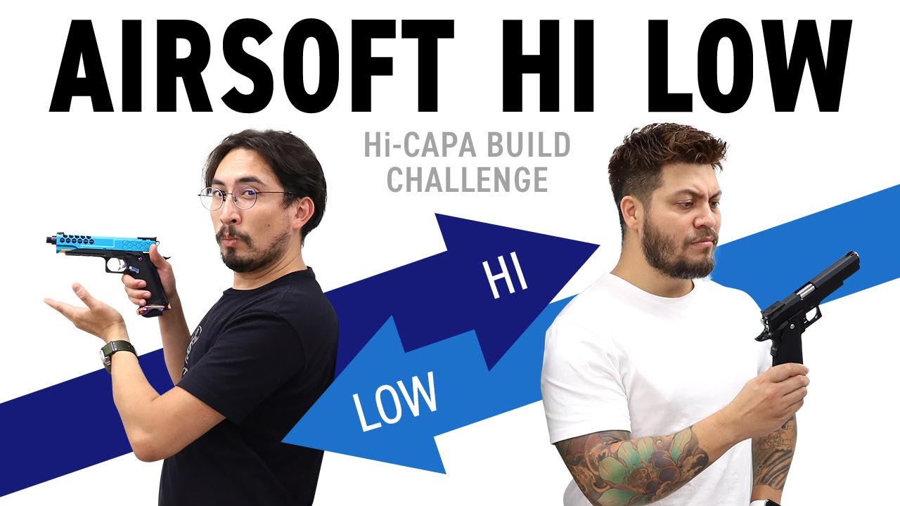 Airsoft Hi / Low - Hi-Capa Build Challenge