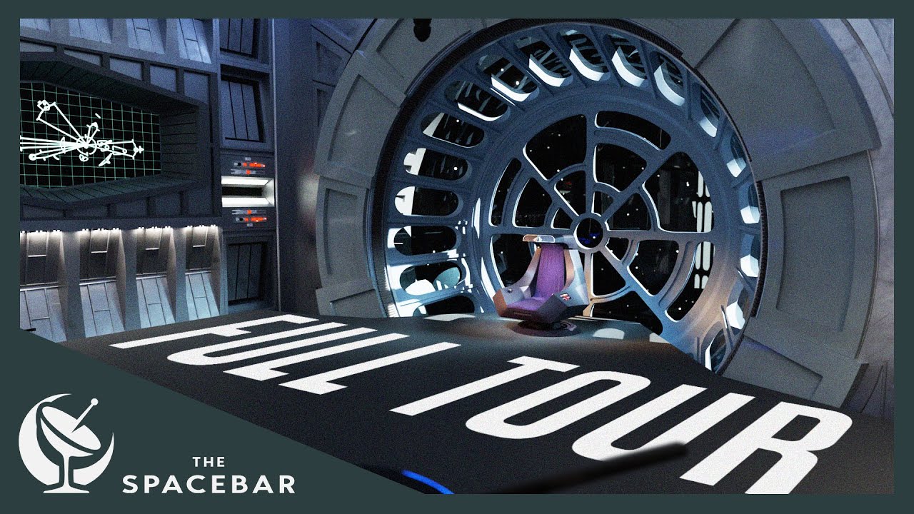 Emperor Palpatine's Throne Tower Full Tour 4K │ Return of the Jedi 3D animation