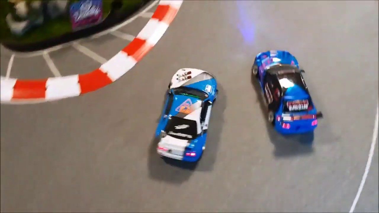 Yokomo YD-2 SX vs Team Magic E4D-MF PRO at NRD drift track