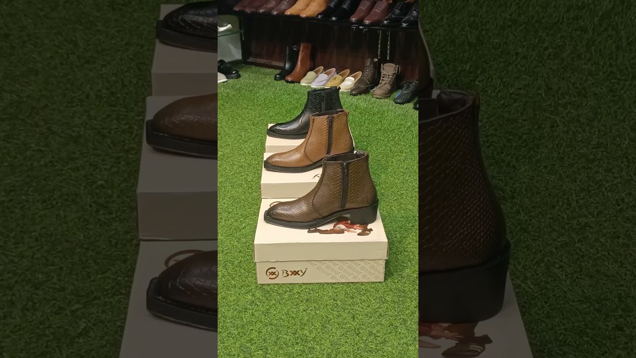 Stylish 2-Inch Height Boosting Ankle Boots for Men | Bxxy Shoes