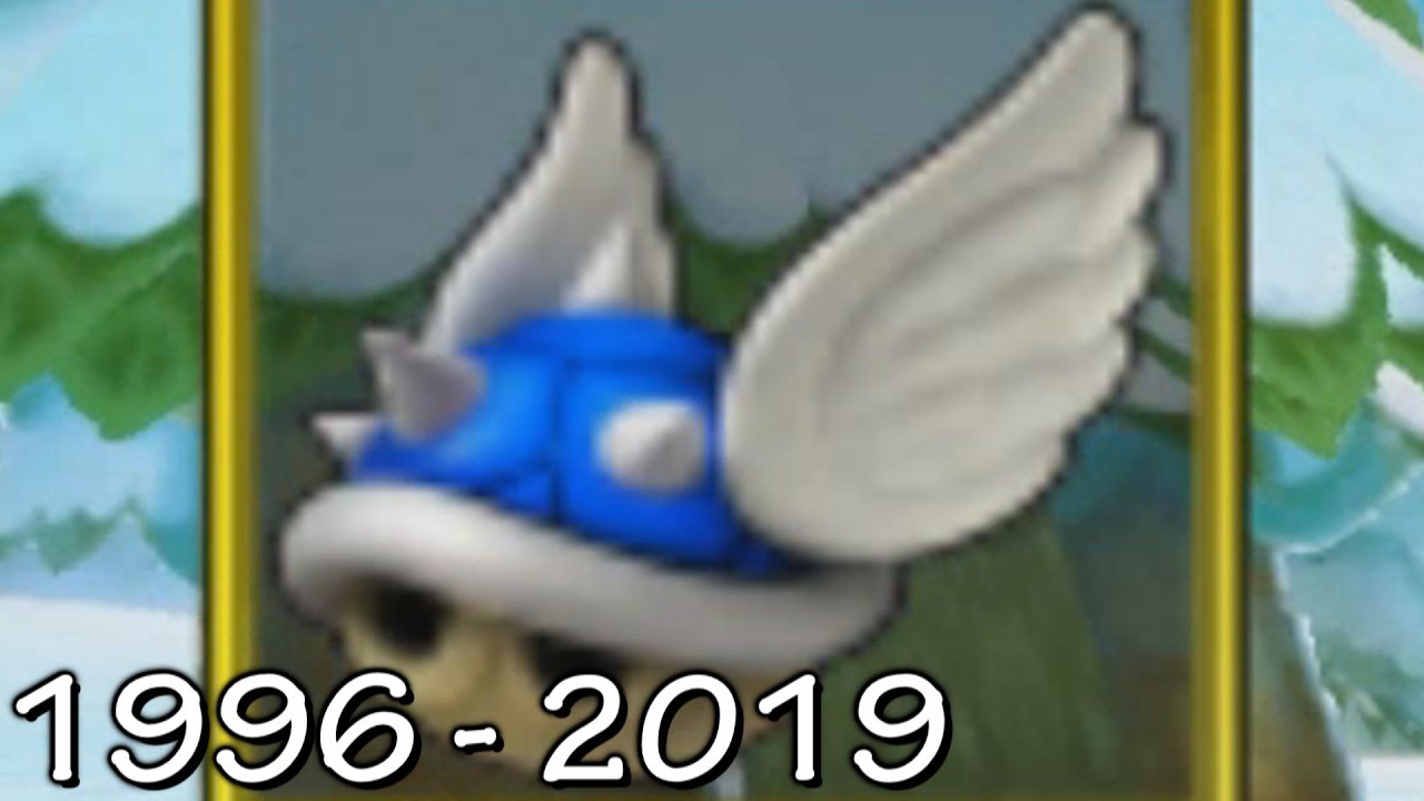 Mario Kart Series - Evolution of The Blue Shell (1996 - 2019)