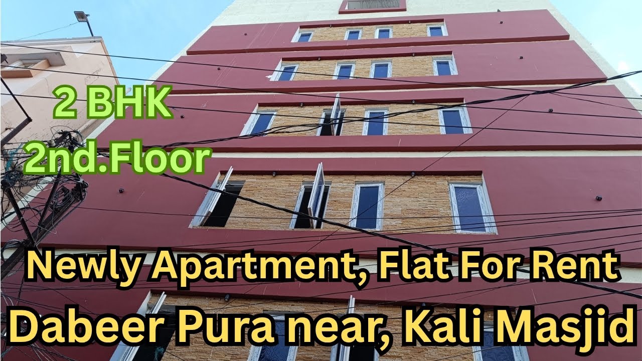 Flat For Rent, 2 BHK. 2nd.Floor Contact.(Ren Out) Dabeerpura Kali Masjid Hyd. 