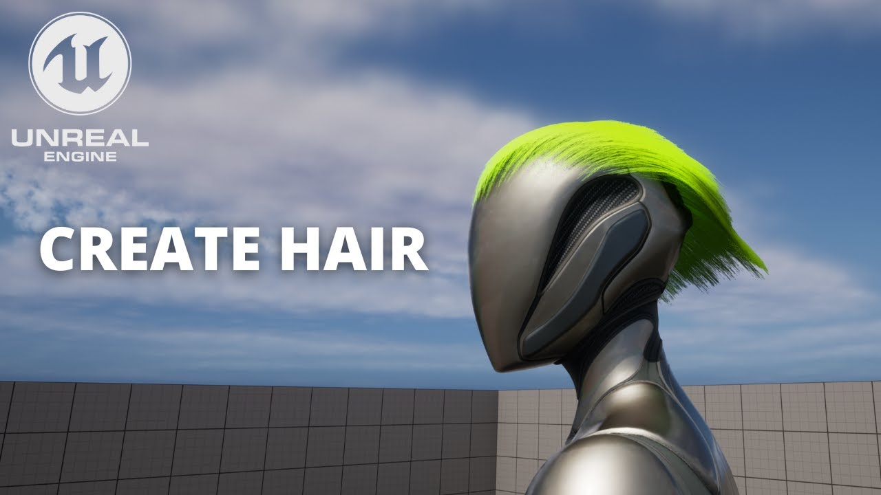 Как создать причёску в Unreal Engine 5 — Учебник для жениха