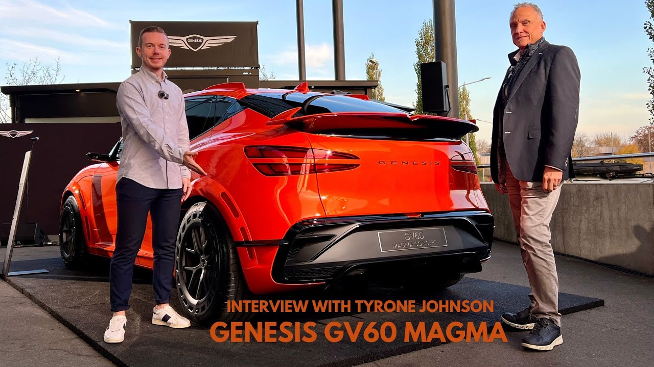 NEW GENESIS GV60 MAGMA 🔥 Interview with TYRONE JOHNSON