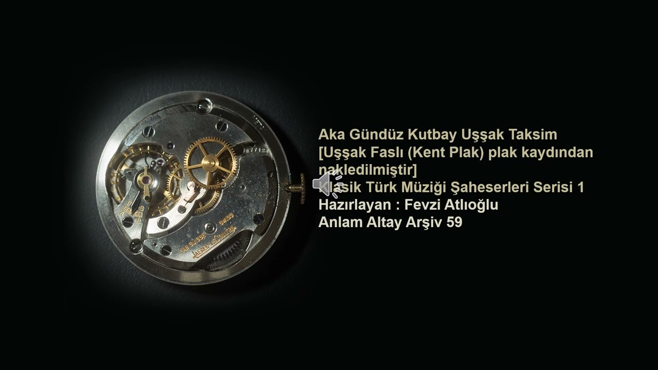 Aka Gündüz Kutbay Uşşak Taksim (Plak Kaydı)