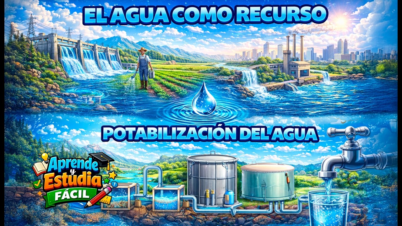 El agua como recurso y la potabilización
