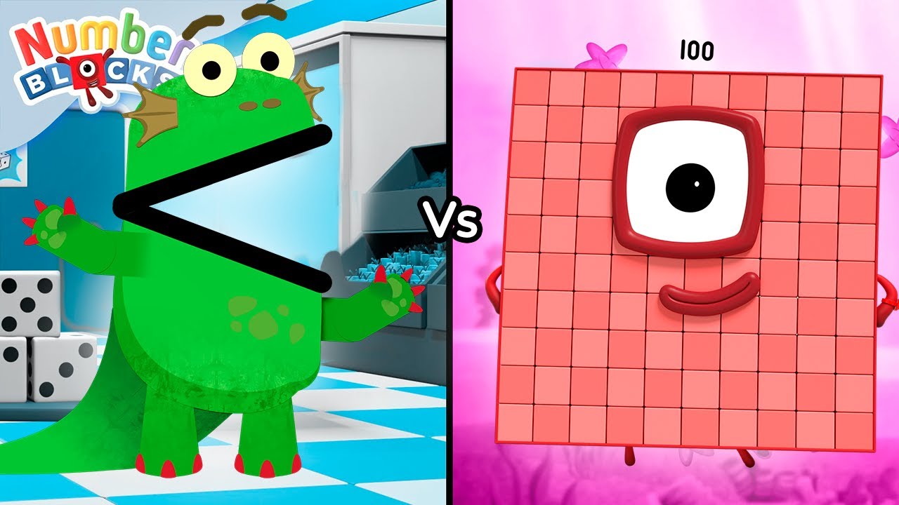 Zahlenblöcke vs. Monster | Das Land der Zahlen | Zeichentrickfilme für Kinder