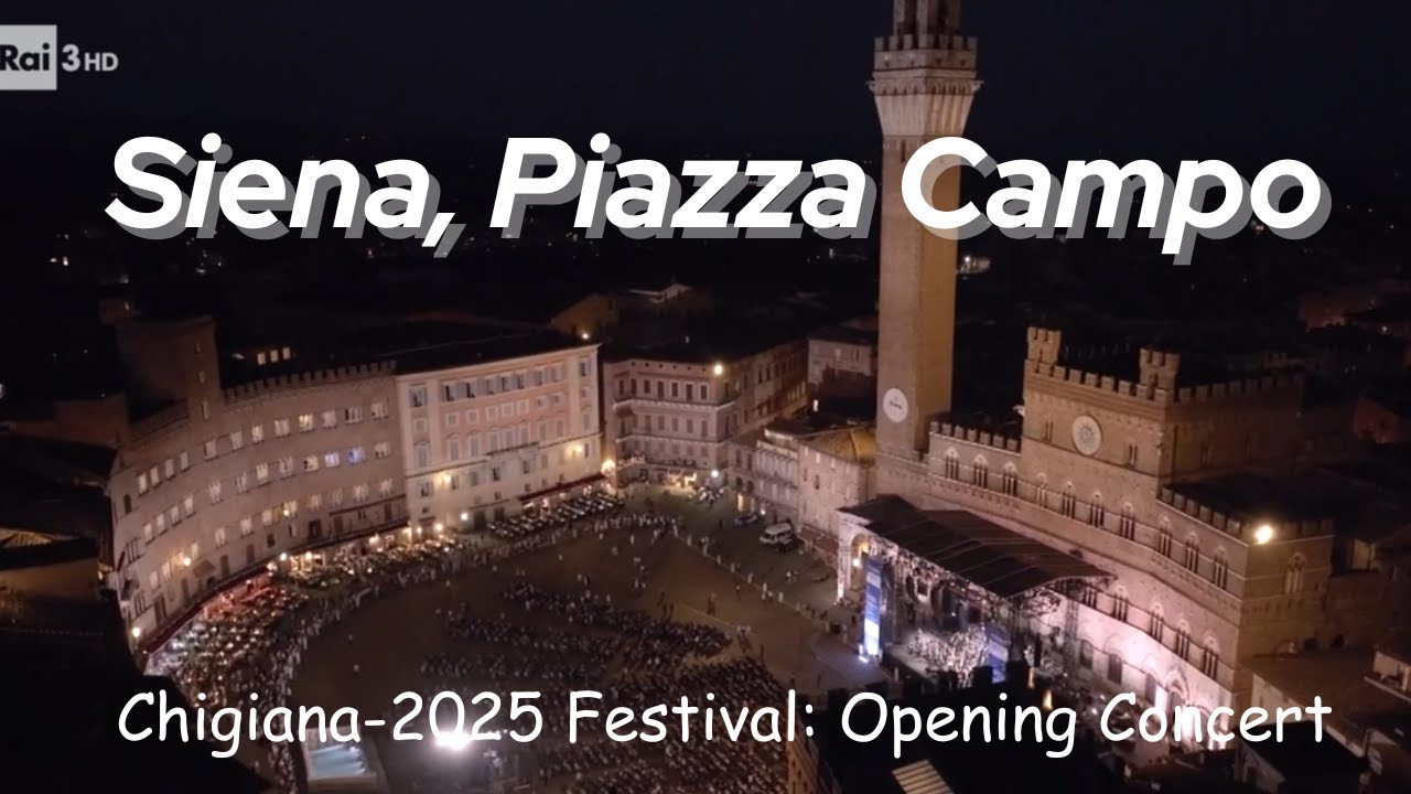 S.Rachmaninov, G.Gershwin, L.Bernstein: L.Zilberstein. J.Conlon,RAI Symphony. Chigiana 2025 opening)