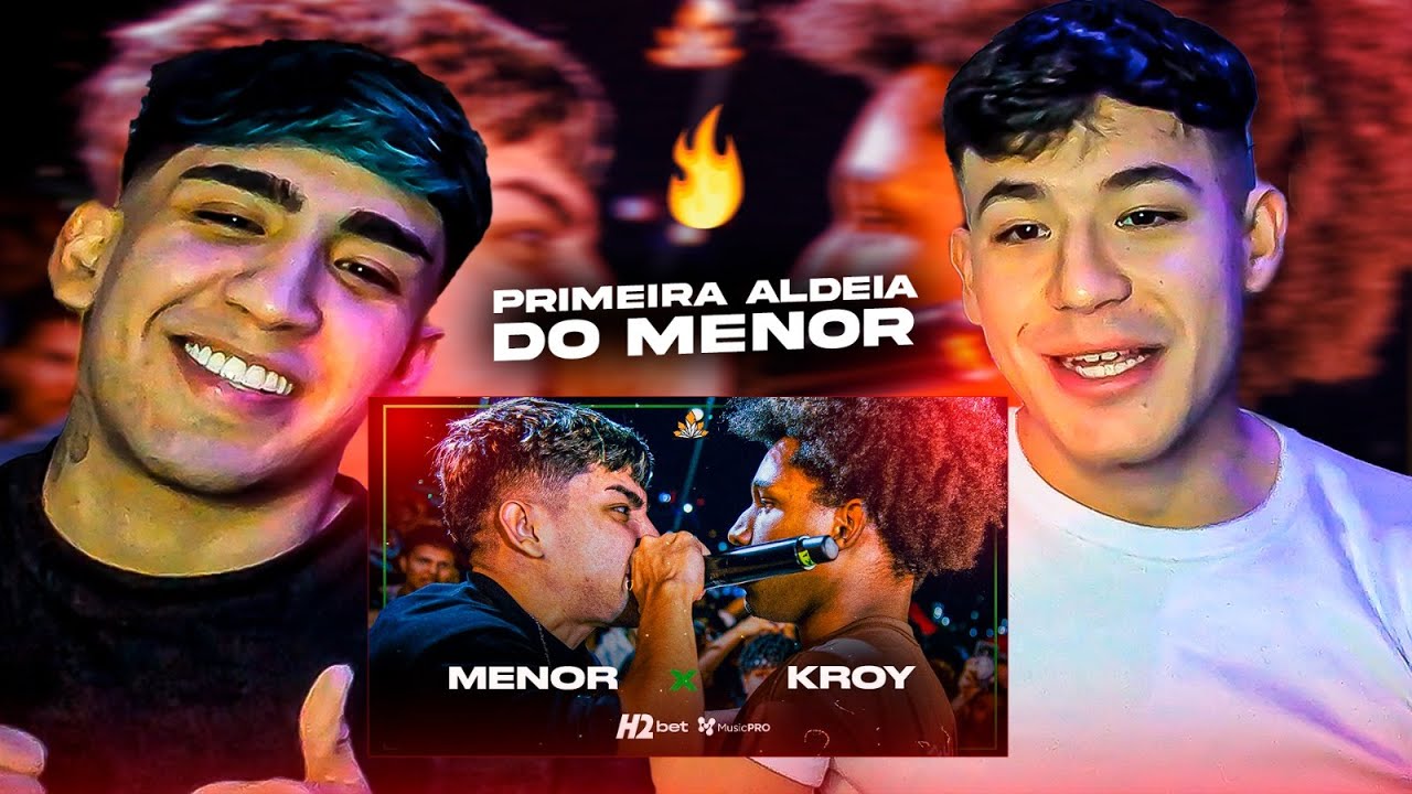 APOLLO E MENOR REAGEM A (PEGOU FOGO) MENOR X KROY | SEMIFINAL | 396ª BATALHA DA ALDEIA
