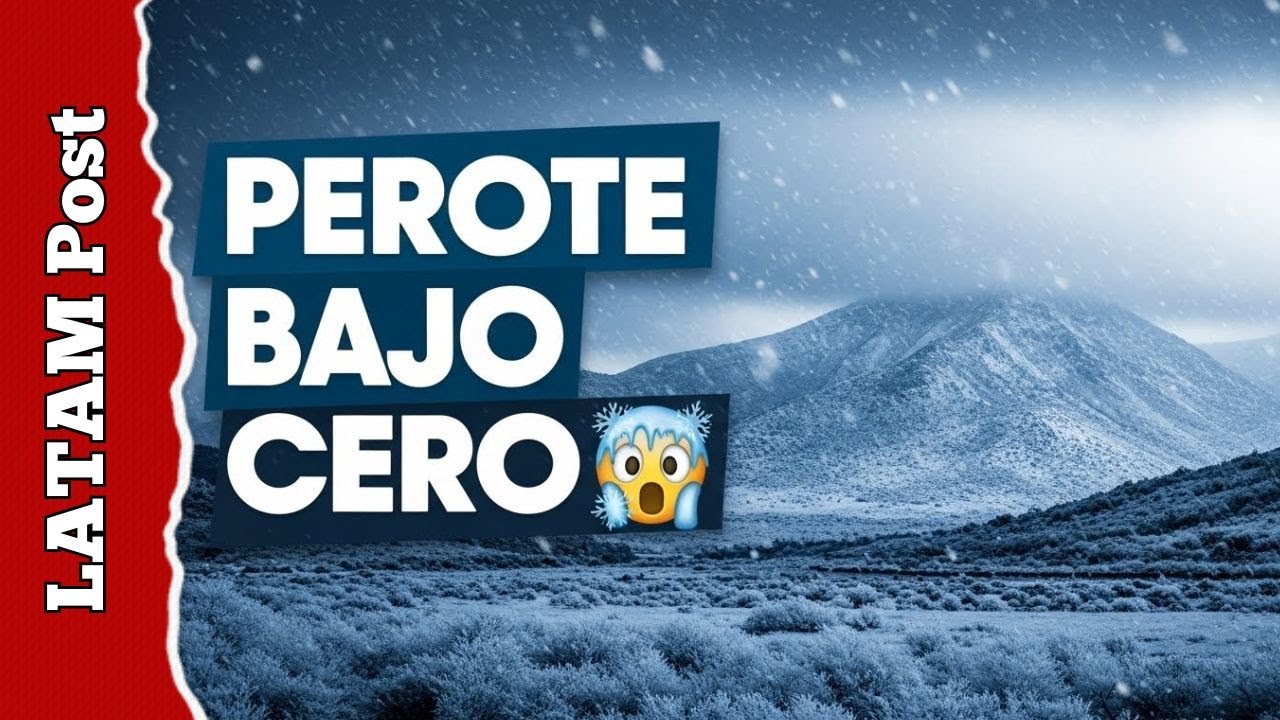❄️ ¡Perote se pinta de blanco! Histórica nevada sorprende a Veracruz 😱
