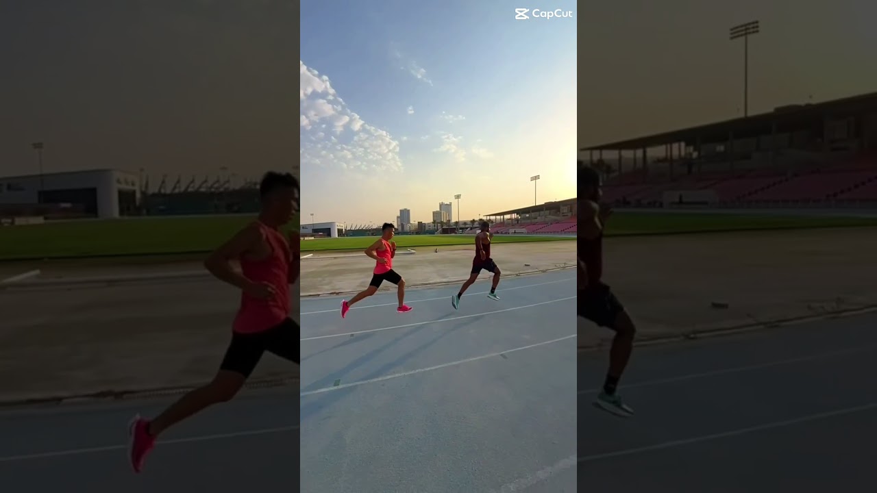 "Perfect Your Stride at the Track!  