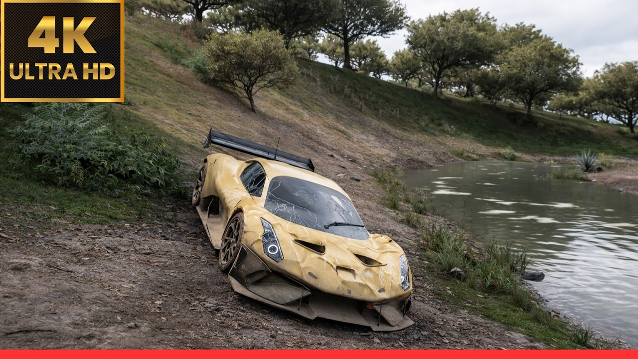 Restoring a Destroyed Supercar in Forza Horizon 5 😱 | Full Restoration 4K