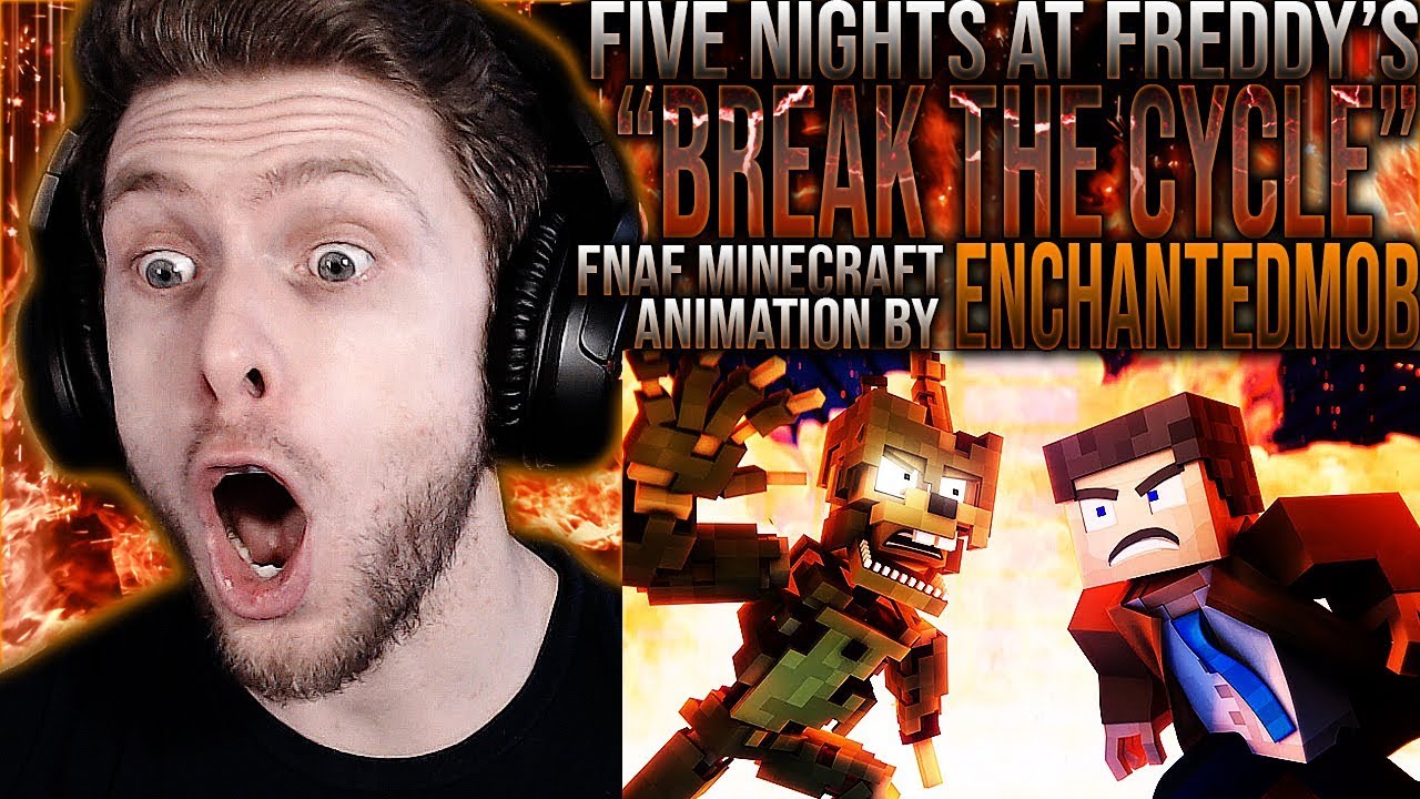 Vapor Reacts #1021 | FNAF 6 MINECRAFT ANIMATION 