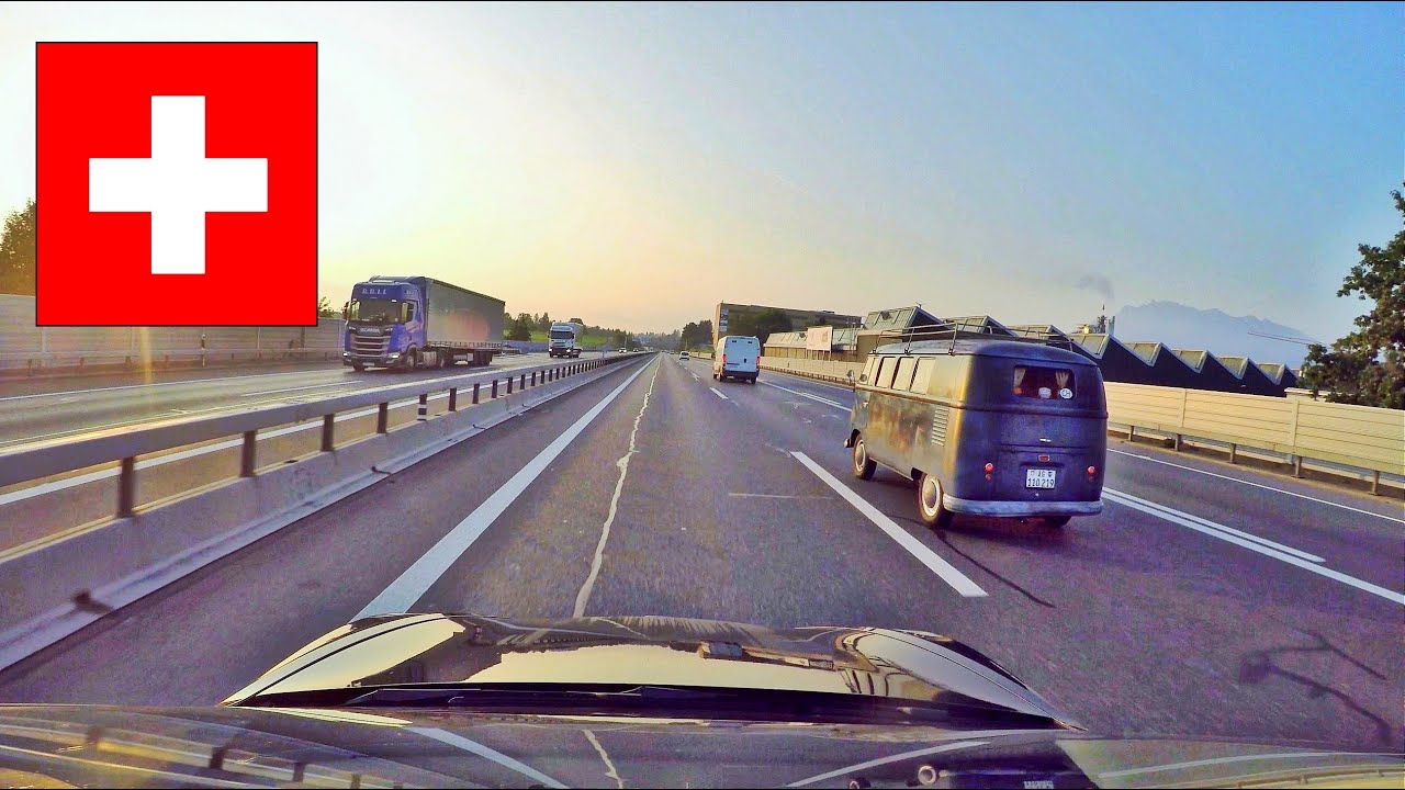 CH / Luzern Autobahn A2 | Sursee - Beckenried (Tesla Supercharger)